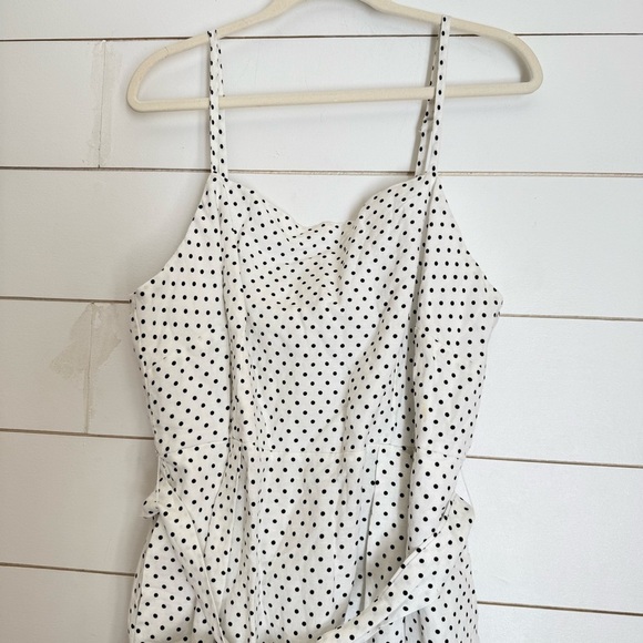 Polka Dot Tie-Waist Midi Dress - kate spade New York - Picture 9 of 15